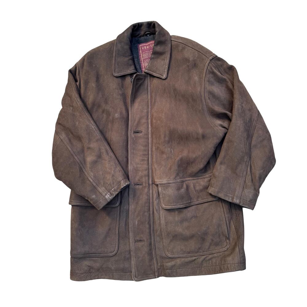 Vintage leather jacket couture j park size medium